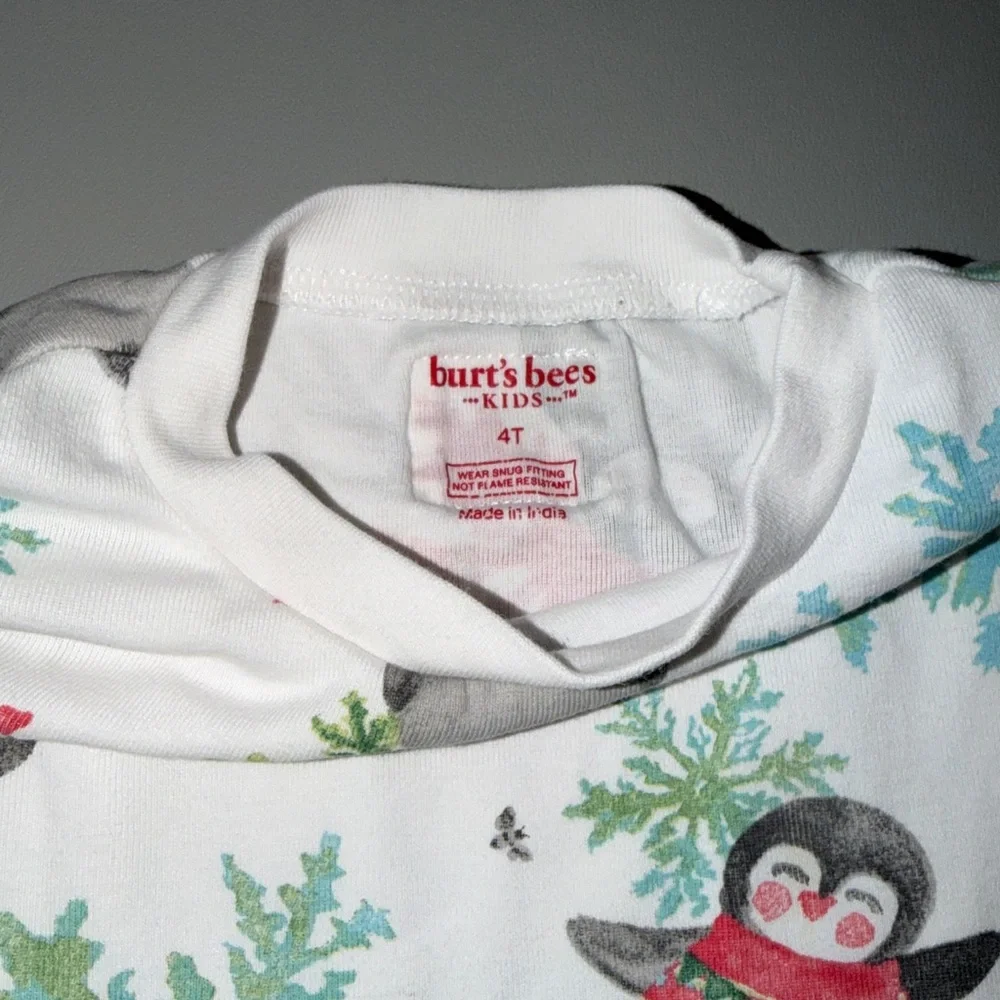 Burt's Bees Baby Cozy Penguin PJ Set | 4T